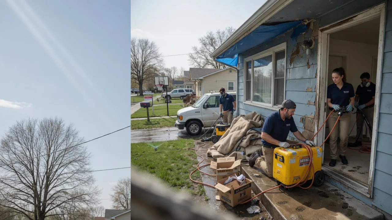 Basement Flood Cleanup in Bordelonville, LA near me